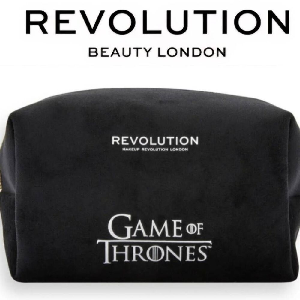 Makeup Revolution X Game Of Thrones Velvet Cosmetic‎ Bag